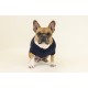 Navy blue dog sweater Stepbypet.pl