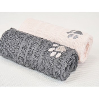 personalised dog towel for wiping paws STEPBYPET.PL
