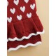 Red dog sweater Thick dog sweater STEPBYPET