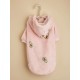 Pink dog hoodie Avocado STEPBYPET.PL