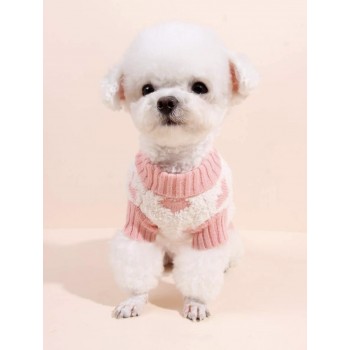 Różowy Sweter dla psa PNK