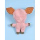 Durable dog toy pig STEPBYPET.PL