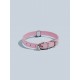 PINK dog collar STepbypet.pl