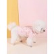 Powder pink dog sweater Stepbypet