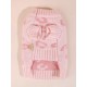 Powder pink dog sweater Stepbypet