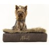 Personalized dog bed BROWN!